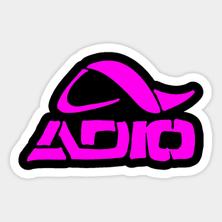 Adio Footwear Bam Margera Adio Shoes Sticker